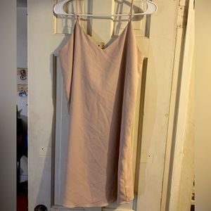 Light pink formal dress